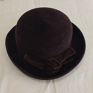 MAYSER MILZ Vintage Purple Felt Fedora